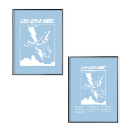 Discover Lord Huron 2023 Tour Poster Set, Lord Huron Rock Band Fan Poster Set