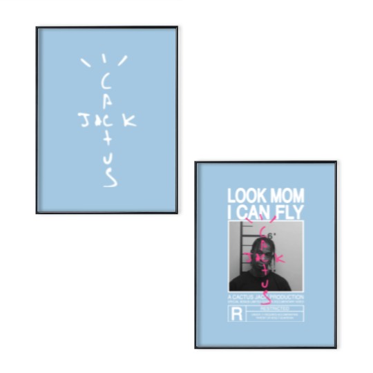 Discover CACTUS JACK Double Side Poster Set