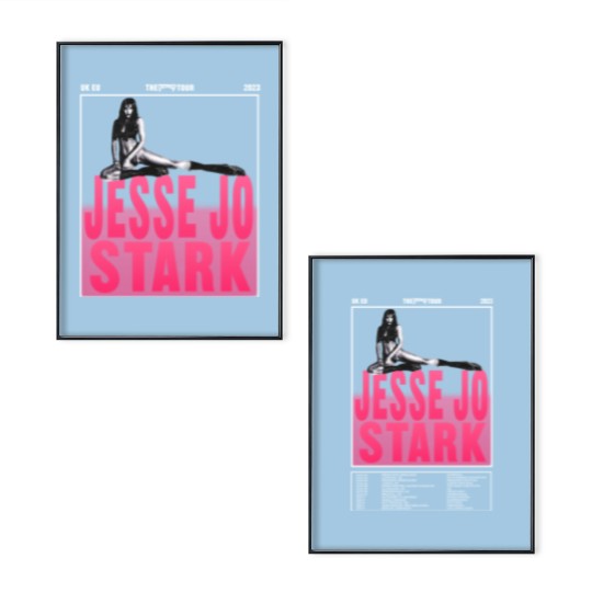 Discover Jesse Jo Stark The Doomed UK Tour 2023 Poster Set