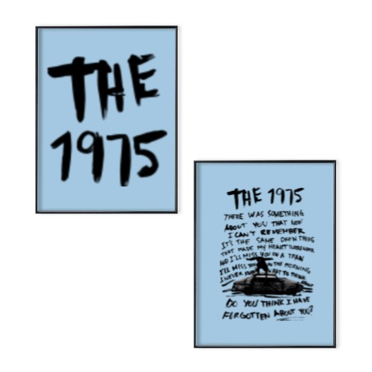 Discover The 1975 About You Poster Set