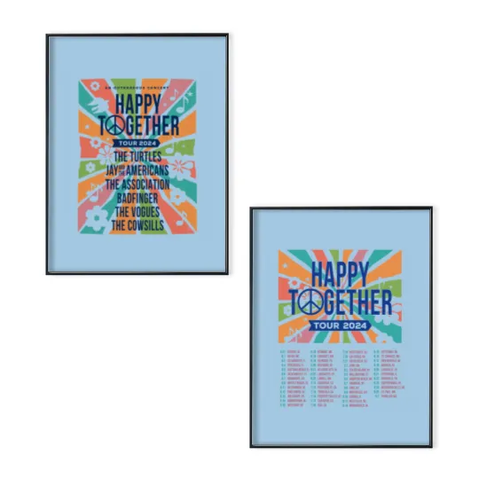 Discover Happy Together Tour 2024 Tour Poster Set