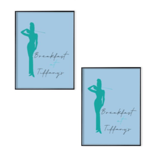 Discover Breakfast at Tiffany Poster Set