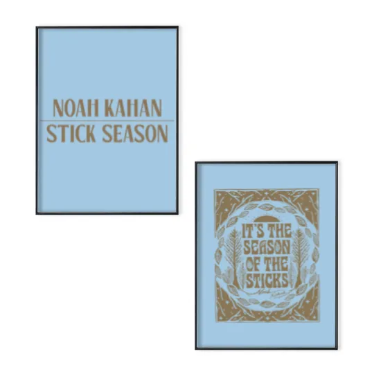 Discover It's The Season Of The Sticks Poster Set, Noah Poster Set