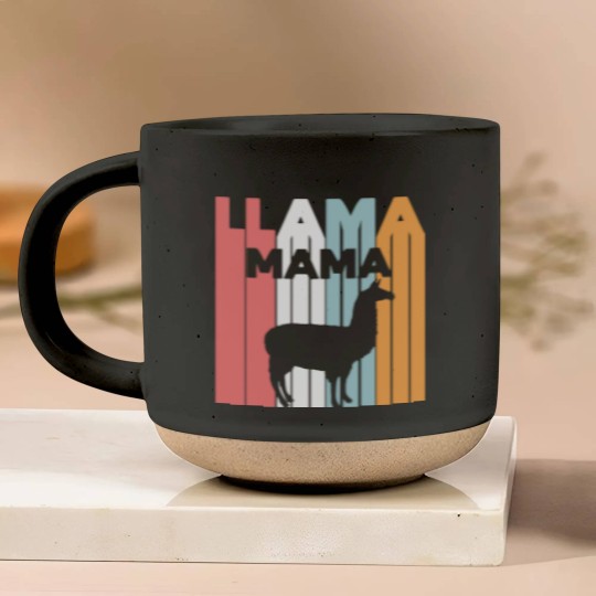 Discover Llama/Alpaca Design - LLAMA MAMA Pottery Mugs