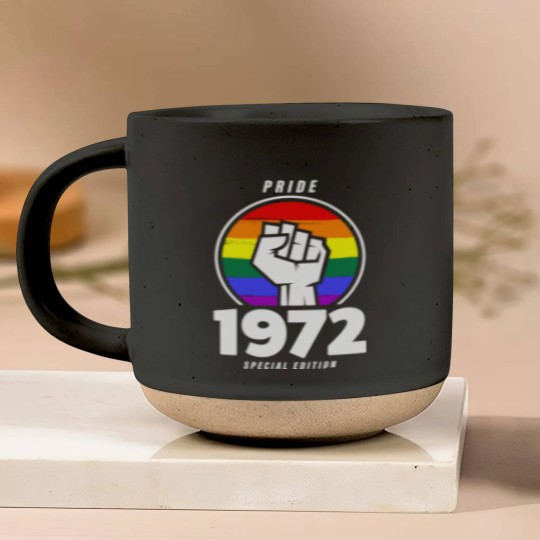 Discover 1972 Birthday Gay Pride LGBT Pottery Mugs