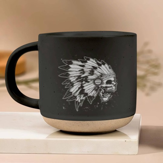 Discover skull native Pottery Mugs