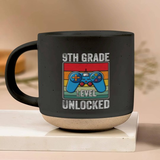 Discover 9th Grade Level Unlocked First year of High School Pottery Mugs
