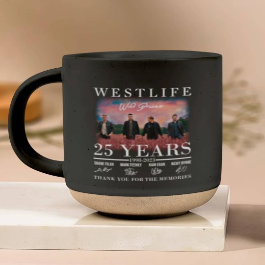 Discover Westlife Pottery Mugs, Westlife Anniversary Pottery Mugs, Westlife Music Pottery Mugs Pottery Mugs, Westlifes Signature