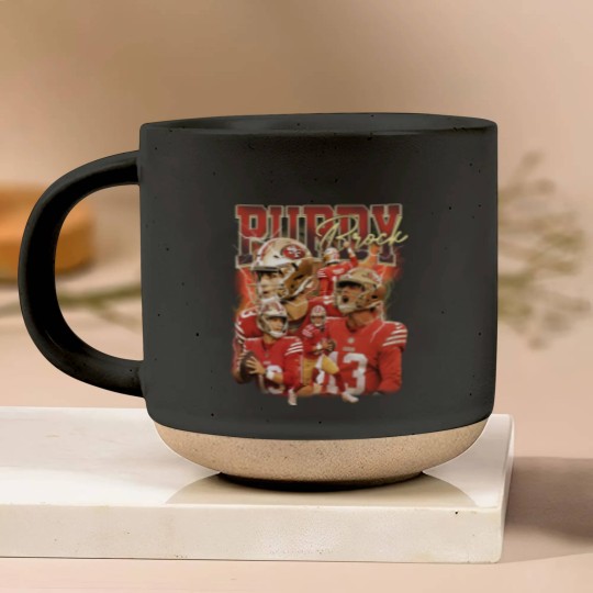 Discover Brock Purdy San Francisco Football Pottery Mugs, Football Pottery Mugs Christmas Gift
