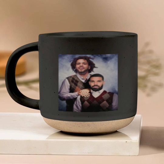Discover Drake J Cole Pottery Mugs -Vintage 90s Pottery Mugs- Retro Rap Vintage 90S Y2k Bootleg Pottery Mugs