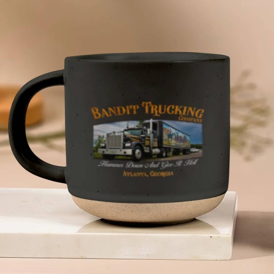 Discover Smokey And The Bandit Trucking Pottery Mugs Burt Reynolds Jerry Reed Snowman Vintage