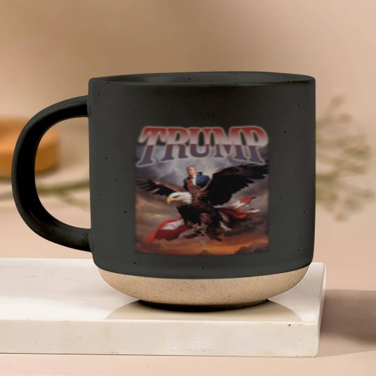 Discover Donald Trump Eagle Pottery Mugs Top Funny Election Campaign 2024