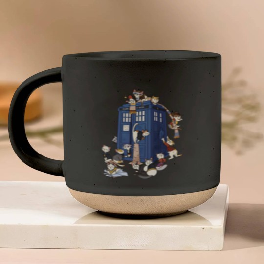 Discover Doctor Cat Pottery Mugs, Doctor Who Pottery Mugs, Time Lord Pottery Mugs