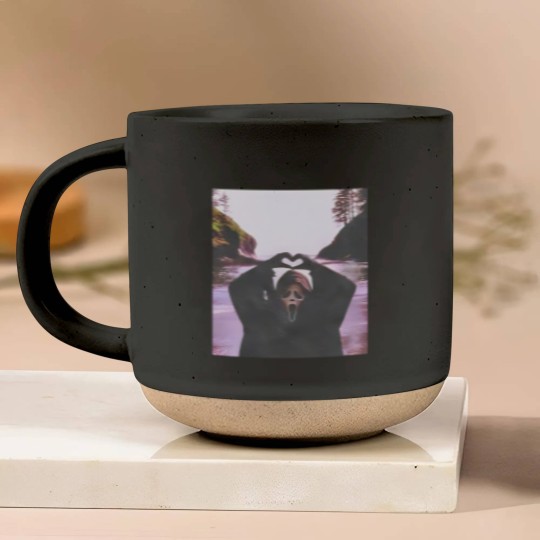 Discover Scream Halloween Heart Hands Comfort Colors Pottery Mugs, Ghostface Scream Halloween Pottery Mugs, Michael Myers Pottery Mugs, Horror Movie Pottery Mugs Gift