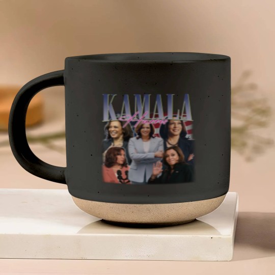 Discover KAMALA HARRIS Pottery Mugs | Kamala Harris Homage Pottery Mugs