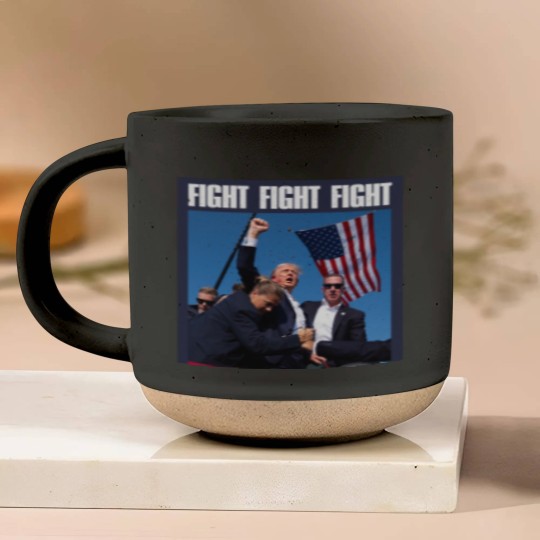 Discover Trump Fight Fight Fight - Trump Fight - Pottery Mugs