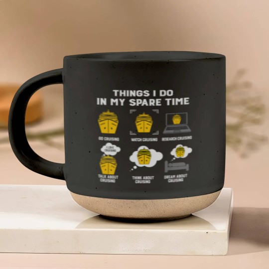Discover Cruising Funny Cruising Pottery Mugs
