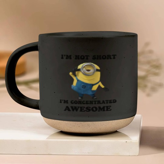 Discover Minions I'm Not Short I'm Concentrated Awesome The Rise of Gru Graphic Pottery Mugs