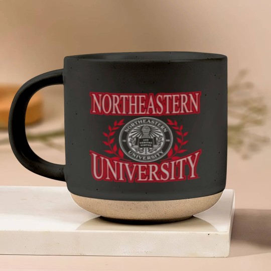 Discover northeastern huskies laurels logo officially licensed t Pottery Mugs