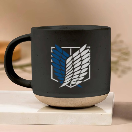 Discover Shingeki no kyojin logo Pottery Mugs