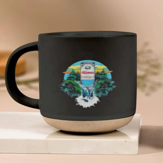 Discover Hamm's Beer 1970s Pottery Mugs
