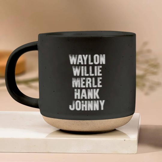 Discover Hank Williams Jr Highwaymen Old Dogs Chris Staplet Pottery Mugs