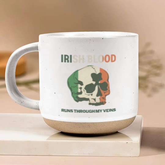 Discover Irish Blood run through my Veins Pottery Mugs