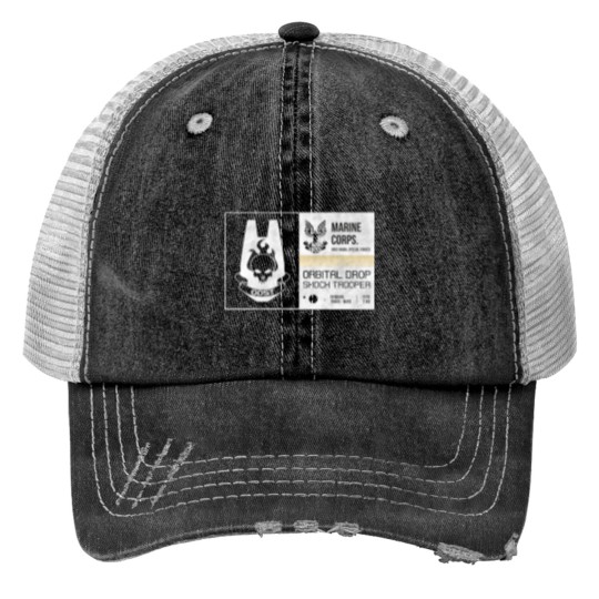 Discover Halo Print Trucker Hats
