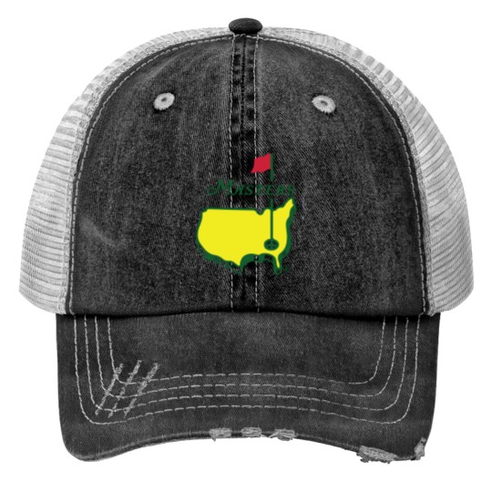 Discover MASTER GOLF Print Trucker Hats