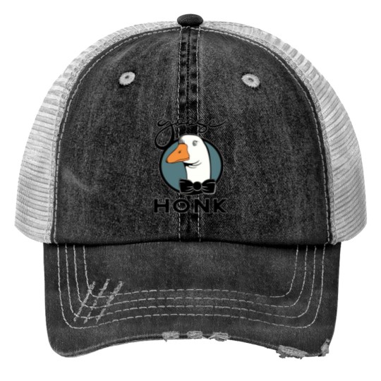 Discover Goose band logo legend  1 Print Trucker Hats