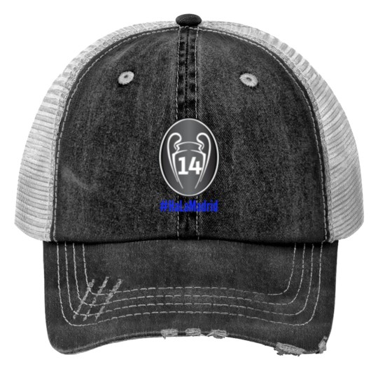 Discover Hala Madrid 02 Print Trucker Hats