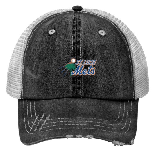 Discover St Lucie Mets 2 Print Trucker Hats