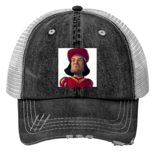 Discover lord farquaad Premium Print Trucker Hats