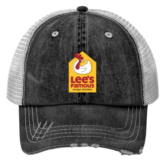 Discover Lee's Famous Recipe Chicken Food Print Trucker Hats