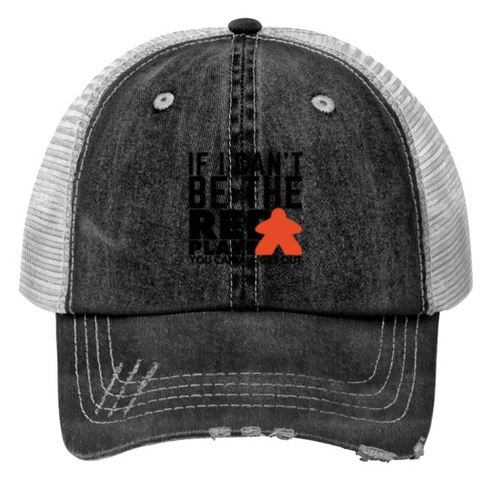 Discover Board Game Red Player Art Print Trucker Hats