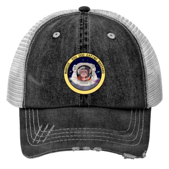 Discover Marcus Print Trucker Hats