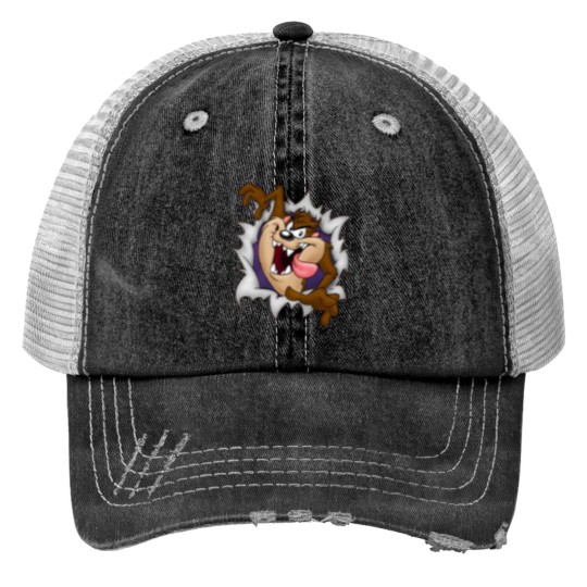Discover Tasmanian Devil Print Trucker Hats