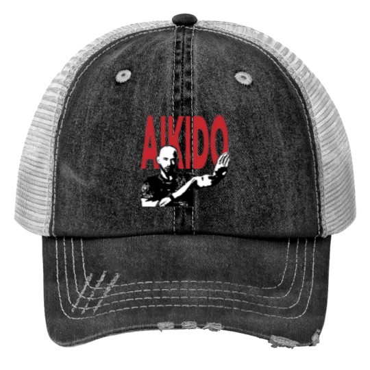 Discover Aikido Andrew Tate Classic Print Trucker Hats