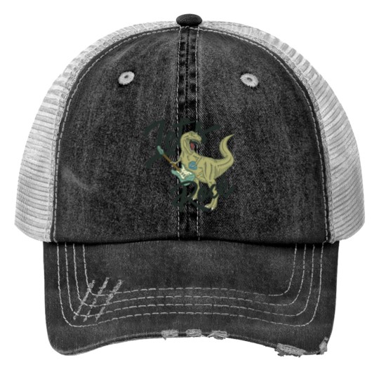 Discover ler_s Rock Print Trucker Hats