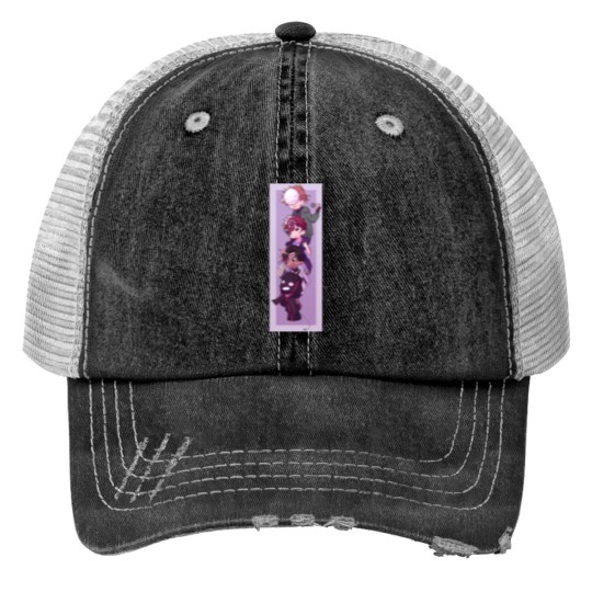 Discover Dream Team in Cartoon Form Print Trucker Hats