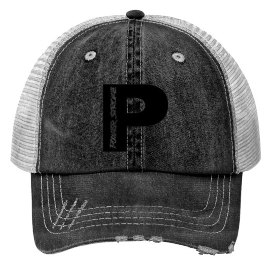 Discover PowerStroke Black Print Trucker Hats