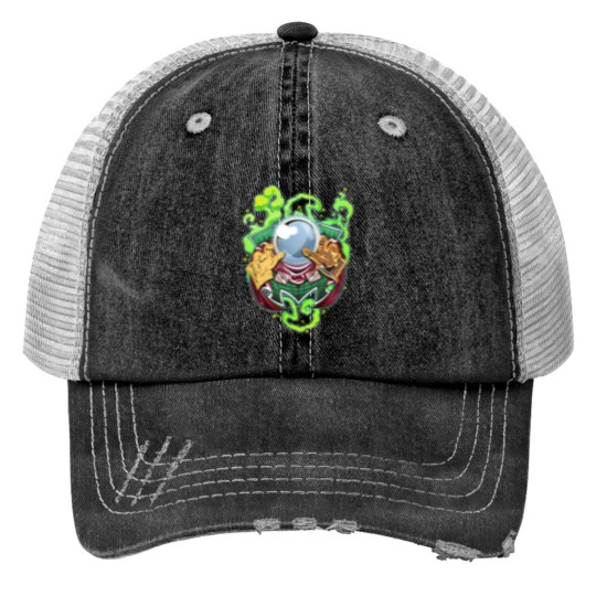 Discover Mr Mysterio Print Trucker Hats