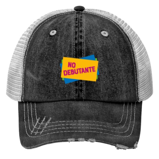 Discover You could tell I was no debutate! Pillow Print Trucker Hats