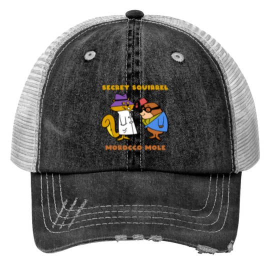 Discover Secret Squirrel and Morocco Mole Print Trucker Hats