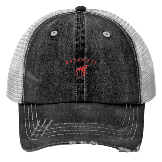 Discover baseball houston Print Trucker Hats