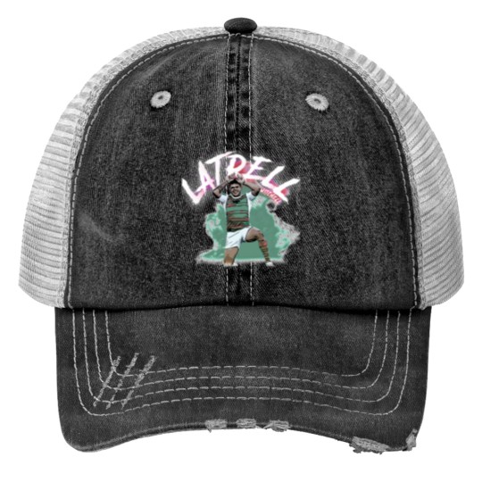 Discover Latrell Mitchell Print Trucker Hats