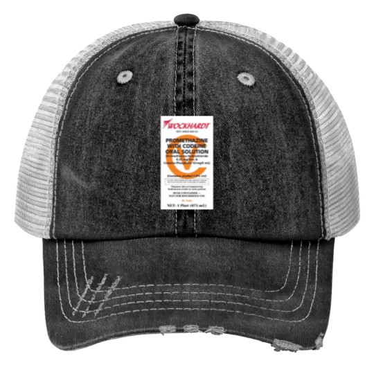 Discover Wockhardt Label big Print Trucker Hats