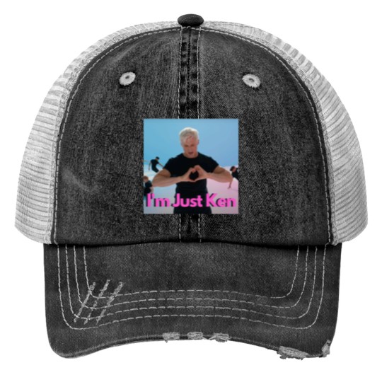 Discover I'm Just Ken Print Trucker Hats