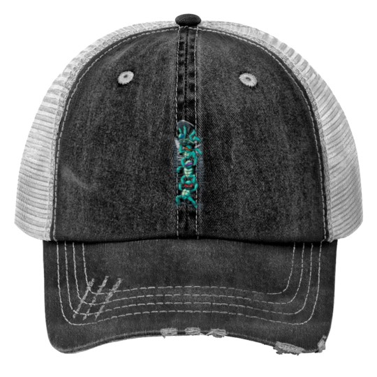 Discover Turtles Night Out Print Trucker Hats