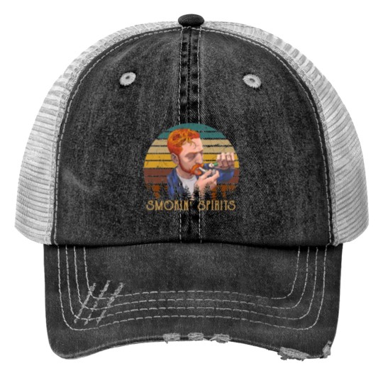 Discover Legend SmokingSpirits Tyler Darling Childers african Print Trucker Hats
